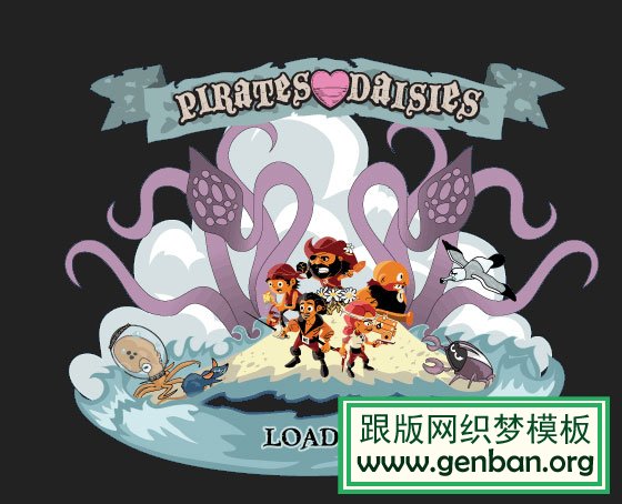 Pirates Love Daises