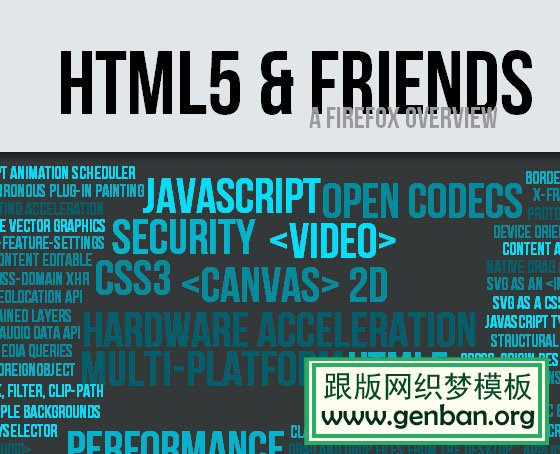Mozilla HTML5 Dashboard
