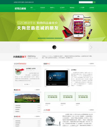大气企业通用网站dede源码