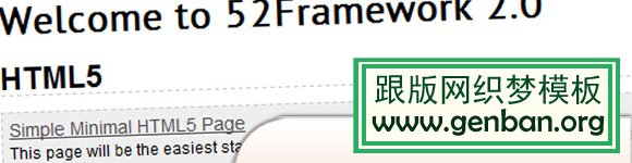 分享10个便利的HTML5/CSS3框架