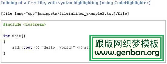 File Inliner