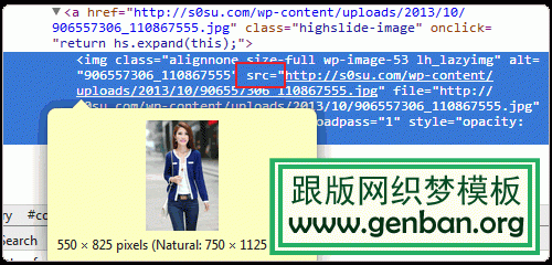 Wordpress插件图片显示效果