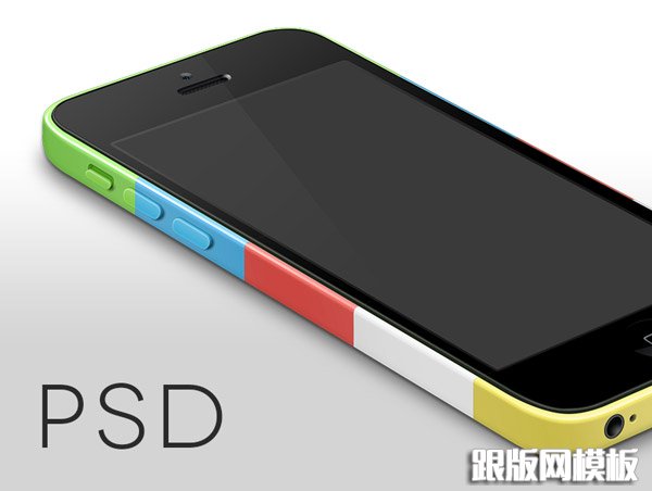 iPhone 5C模板