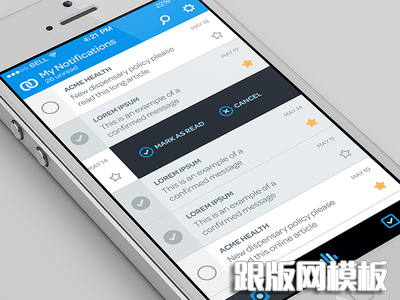 flat ios smartloop application design ui