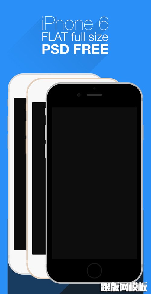 Free iPhone 6 and iPhone 6 Plus Mockup Templates (PSD, AI & Sketch) - Free Download - 1