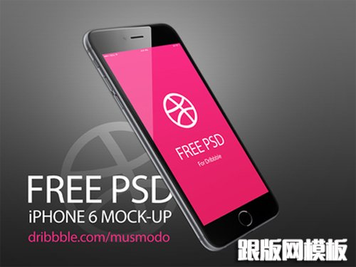 Free iPhone 6 and iPhone 6 Plus Mockup Templates (PSD, AI & Sketch) - Free Download - 15