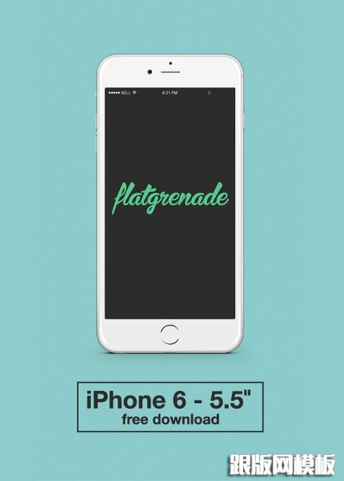 Free iPhone 6 and iPhone 6 Plus Mockup Templates (PSD, AI & Sketch) - Free Download - 40
