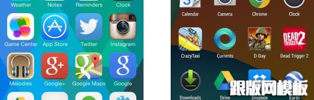 iOS7和Android4.4