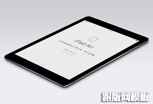 instantShift - Beautiful iPad Mockup PSD Designs