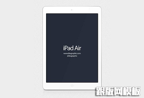 instantShift - Beautiful iPad Mockup PSD Designs