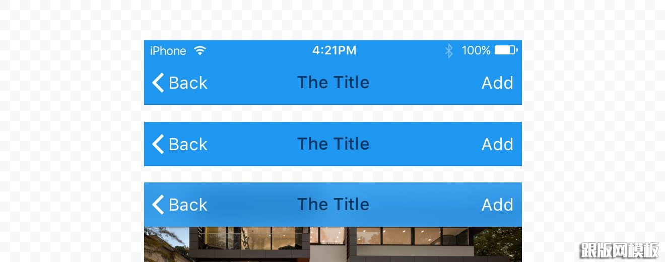 iOS Navigation Bar